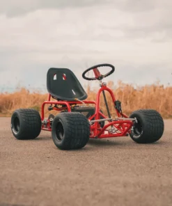 2025″ Red and Black Electric Go Kart